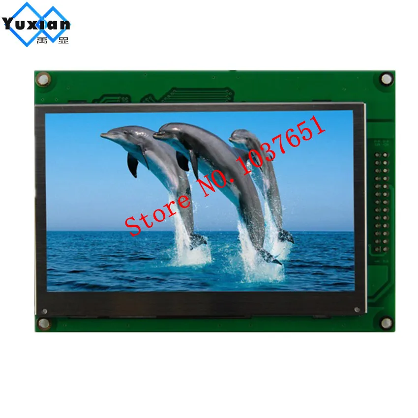 

8-битный mcu-интерфейс, промышленный цветной ЖК-дисплей TFT, 4,3 дюйма, 480RGB * 272 с управлением IC RA8875, ЖК-дисплей с фабрики стандарта 3В