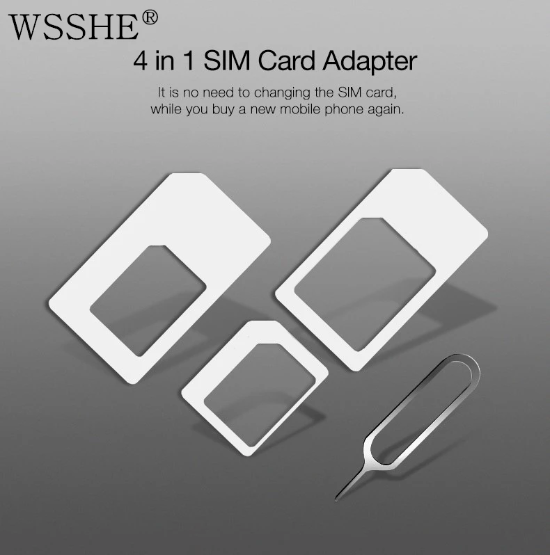 

Smart Phone SIM Card with Needle Nano Micro Sim Adapter Kit for Samsung 9 iPhone 7plus Samsung HUAWEI Xiaomi redmi one plus 5t