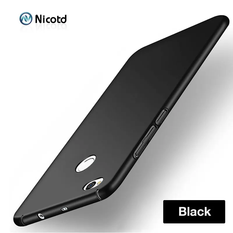 Black Чехол для телефона s для Xiaomi mi A1 A2 5X 6X чехол тонкий ПК Жесткий Телефон случай для Redmi Примечание 4 4X mi X 2 2S 3 задняя крышка Полный чехол для телефона s - Цвет: Black