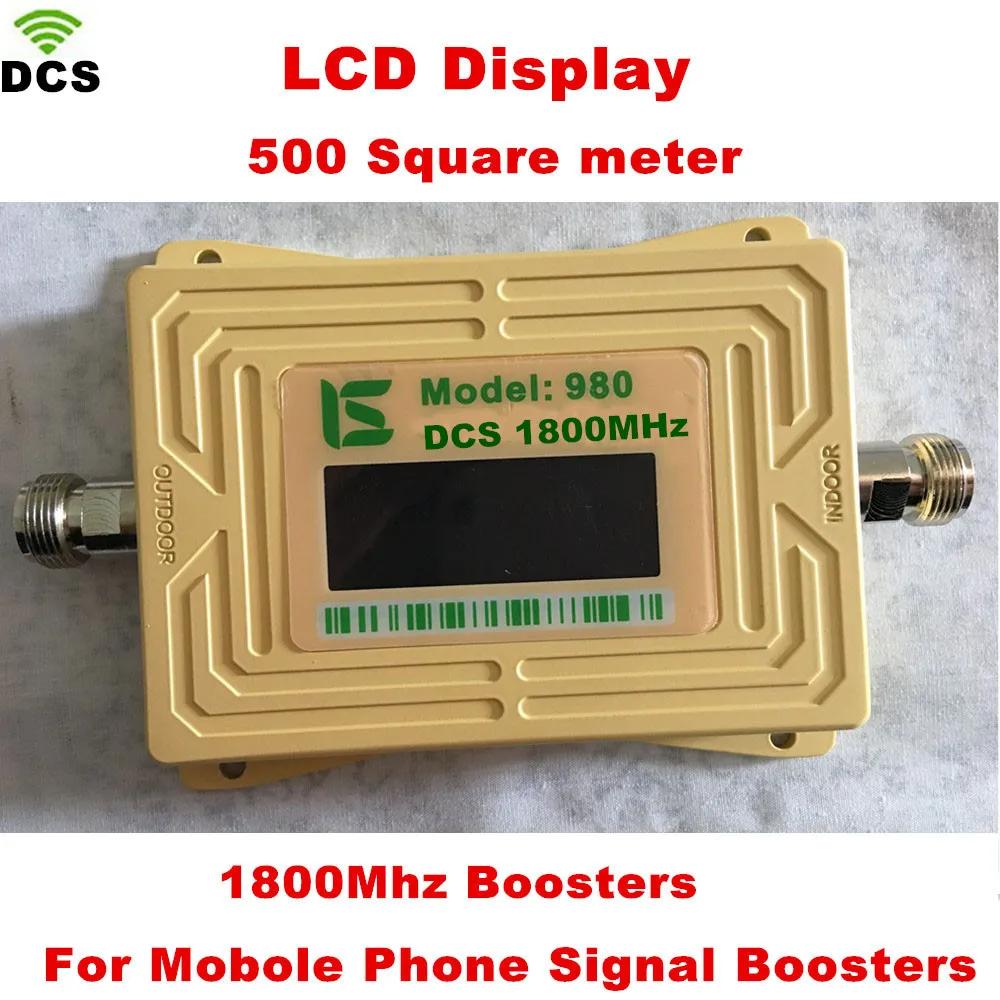 Gsm lte 1800 усилитель ЖК дисплей 70dB усиление 2g 4g LTE Усилитель сотового телефона DCS 1800MHz