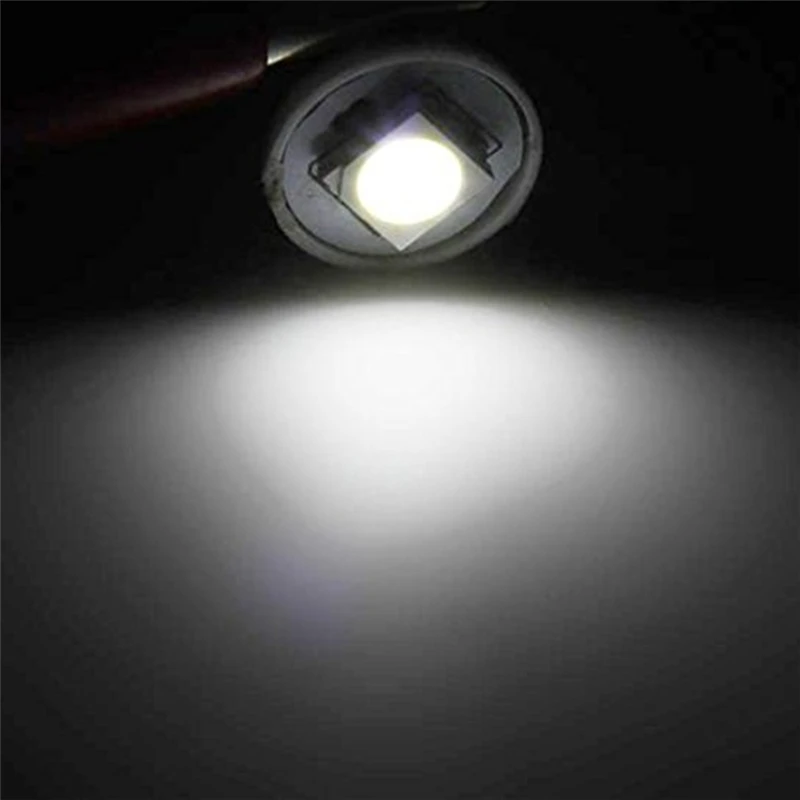 KEUECU 10 шт. белый BA9S 5050 1SMD Canbus без ошибок Внутренняя купольная автомобильная лампа