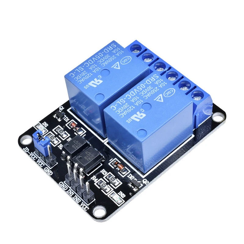 1 шт. 12В 2-канальный релейный модуль щит для Arduino Arm Pic Avr Dsp Electronic | Электроника