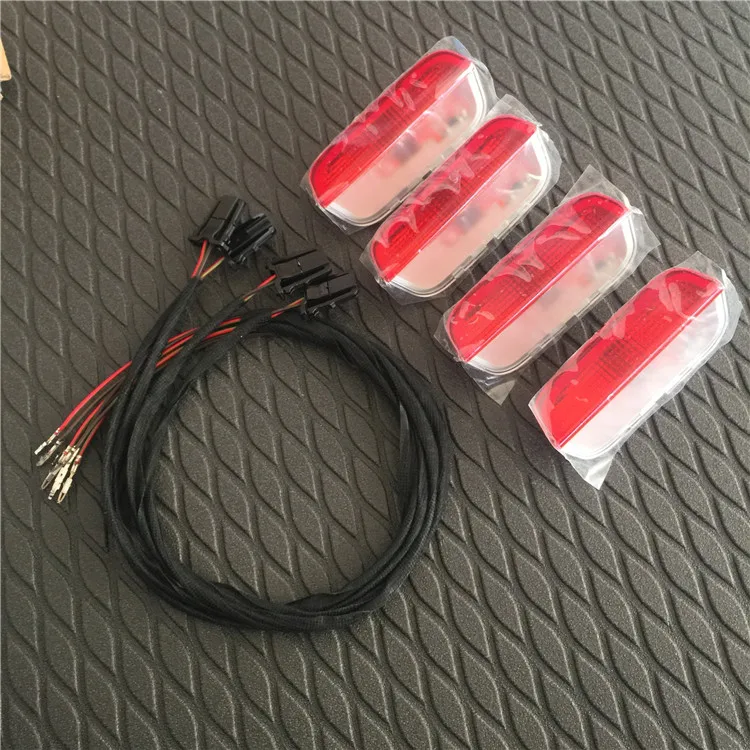 1 комплект для VW Passat B7 B6 Golf 6 jetta 5 6 Tiguan дверная светильник 3AD 947 411