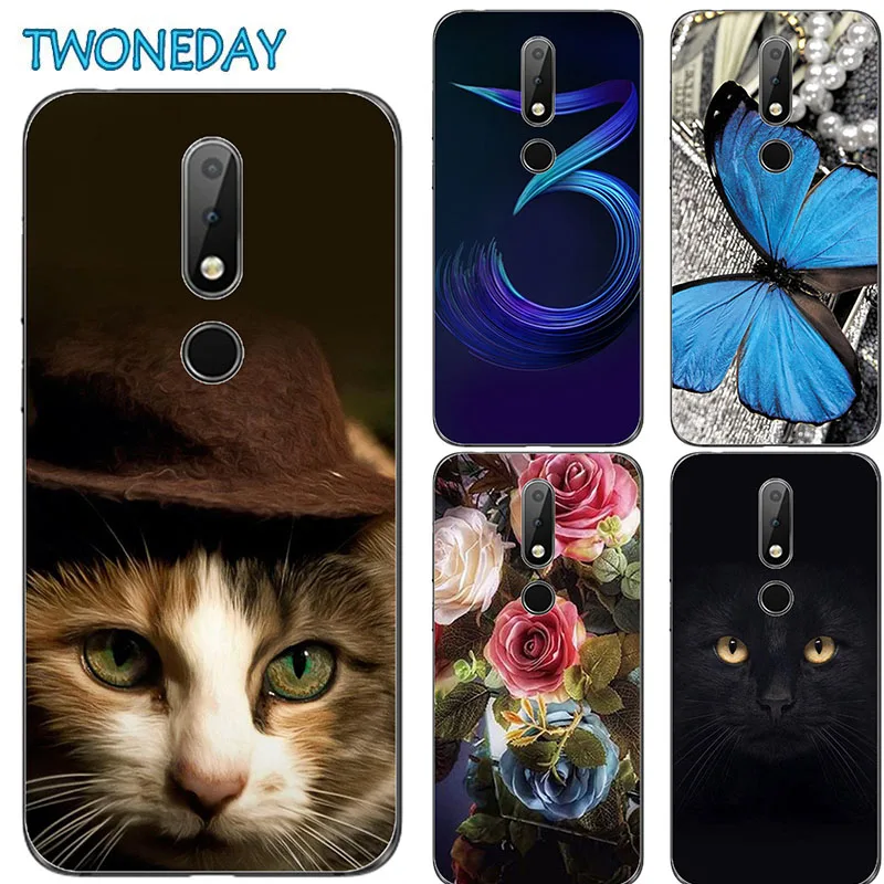Cute Fashion Flower Case For Nokia 4.2 Nokia4.2 TA-1157 TA-1150 TA-1133 TA-1149 TA-1152 Cases Pattern Printed Phone Cover Fundas | Мобильные