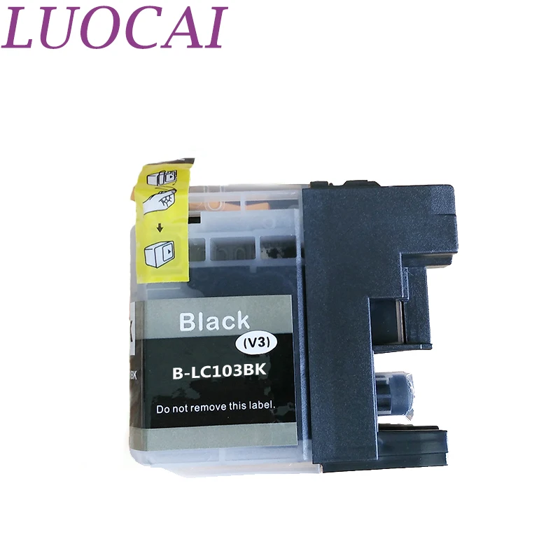 8 шт. LC103 LC103XL LuoCai совместимые картриджи для принтера Brother MFC-J4310DW J4410DW J4510DW J4610DW J4710DW