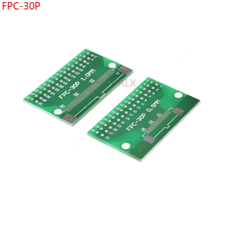 10PCS FPC-30PIN CABLE PITCH 0.5MM 1MM TO DIP 2.54MM adapter PCB BOARD FFC 30P FPC 30Pin connector WIRE DIP30 Converter | Обустройство