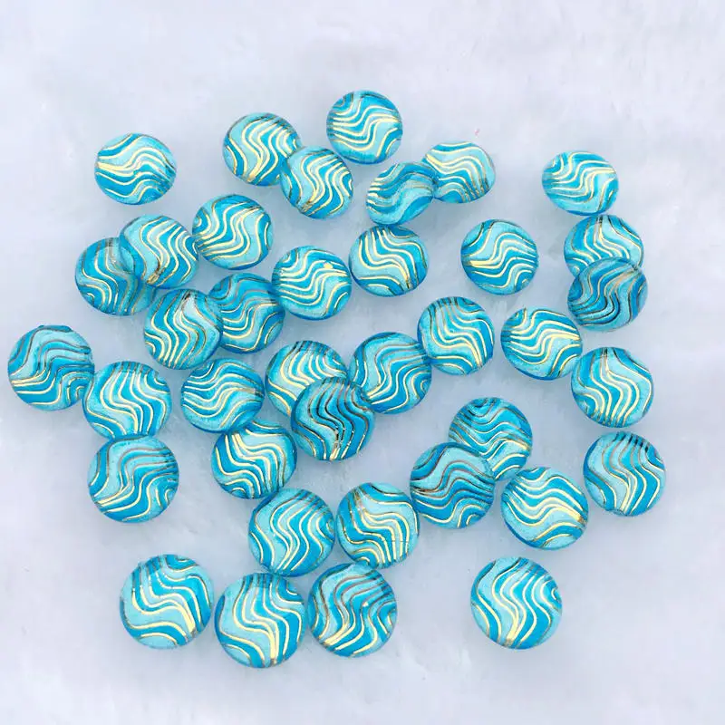 Круглая аппликация для одежды из Тайваньского акрила 10 мм 80 шт./лот-E835 | Дом и сад