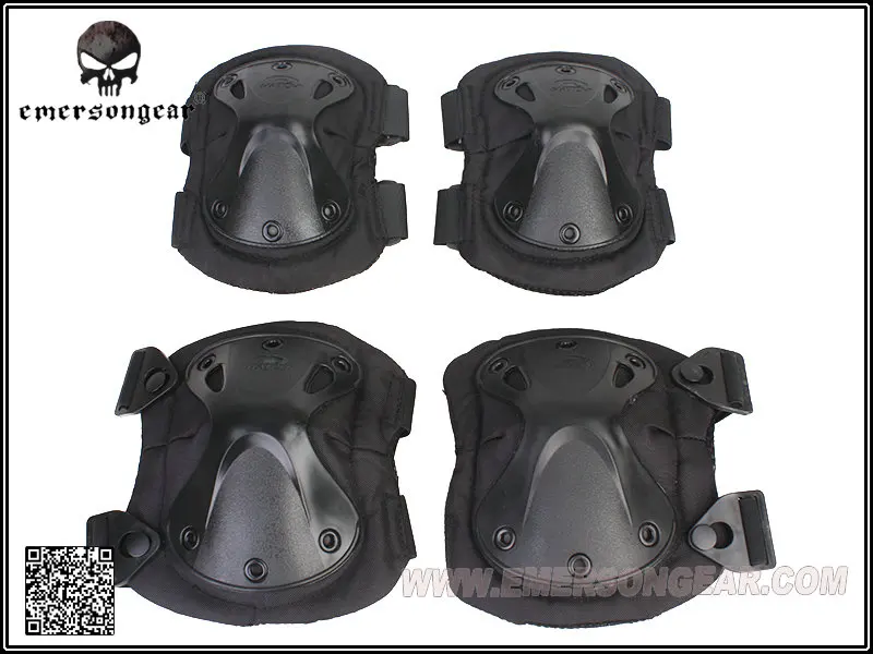 

EMERSON Tactical Takpad knee Pad Eblow Pad Protective Pads EM7051 Black