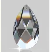 Последние 10 шт. 63 мм в форме слеза французский стиль люстра Призма DIY цепь капли