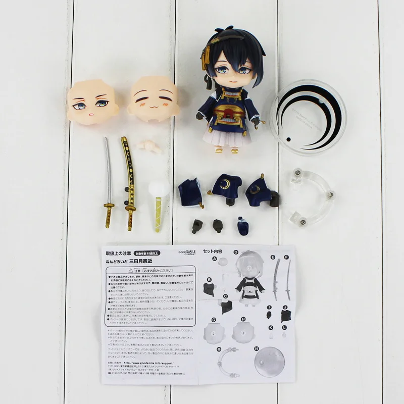 4 "10 di Alta Touken On-Line #511 дель ПВХ рис Giocattoli Mikazuki Munechika ди modello per bambini Brinquedos | Игрушки и
