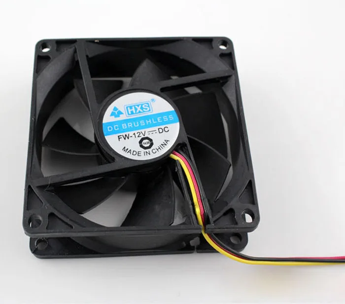 8 см x 2 5 новый 3Pin 12 в компьютерный пк процессор бесшумный 8025 охлаждающий