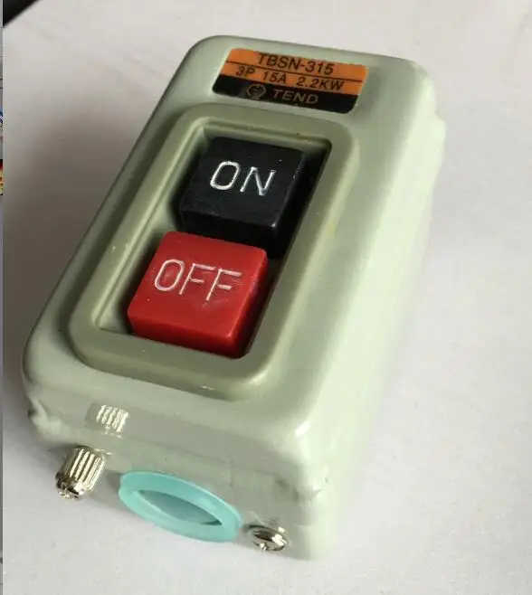 TBSN-315 кнопка питания, переключатель управления давлением, кнопочный переключатель 3P, 15A, 2,2 кВт