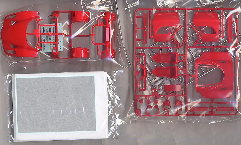 1/24 TAMIYA 24302 ENZO(красная версия) модель хобби