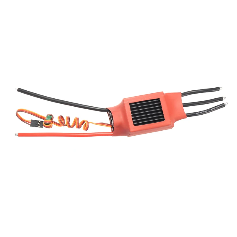 Красный кирпич 200A ESC бесщеточный OPTO NO BEC 200A(OPTO) 2 ~ 7s Li poly для радиоуправляемых