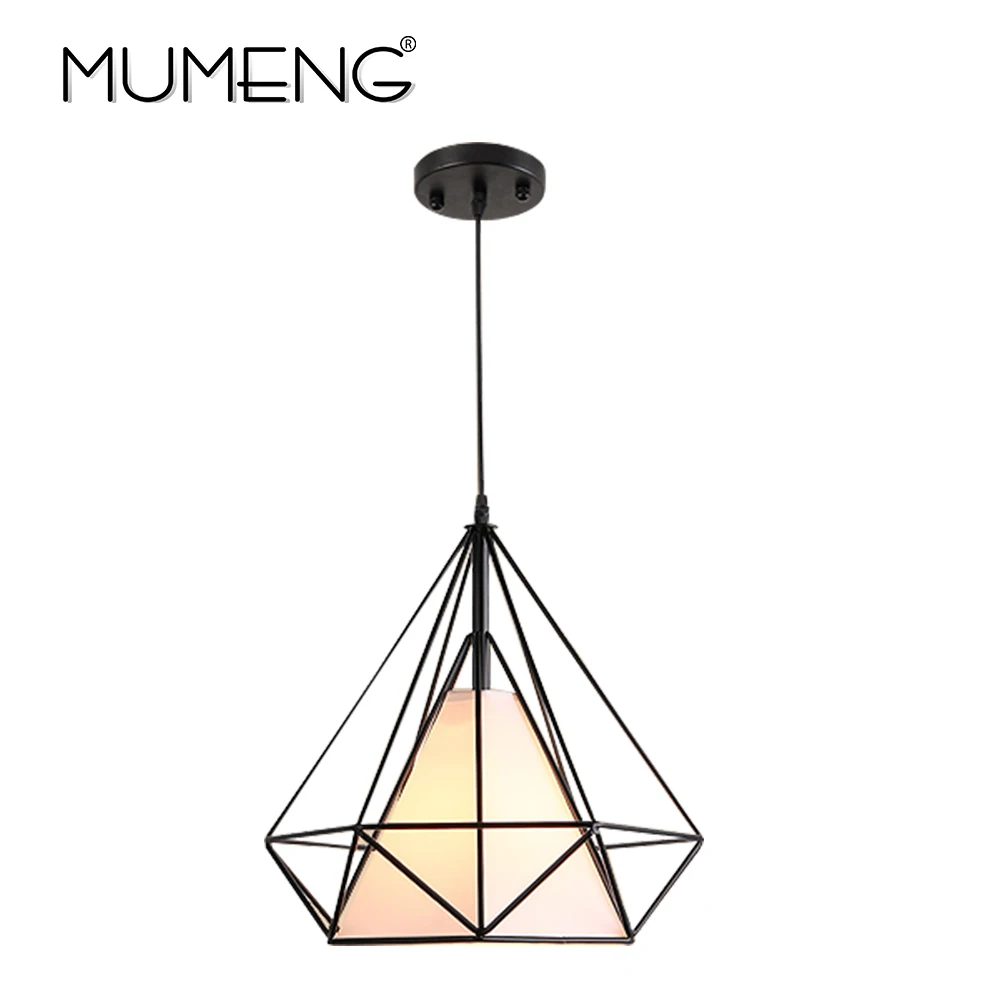 Elinkume ретро Утюг подвесной светильник Гостиная Спальня фойе Декор для кафе бара