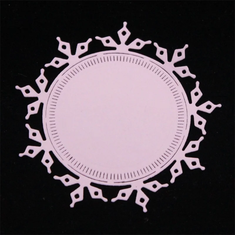 KSCRAFT Снежинка Doily трафареты для резки металла DIY Скрапбукинг/фотоальбом