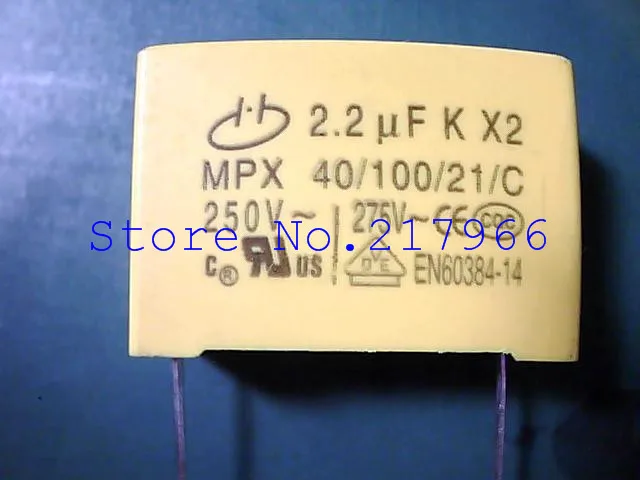 

50PCS X ,Manufacturer 225K AD275V 2.2UF X2 safety capacitors 225