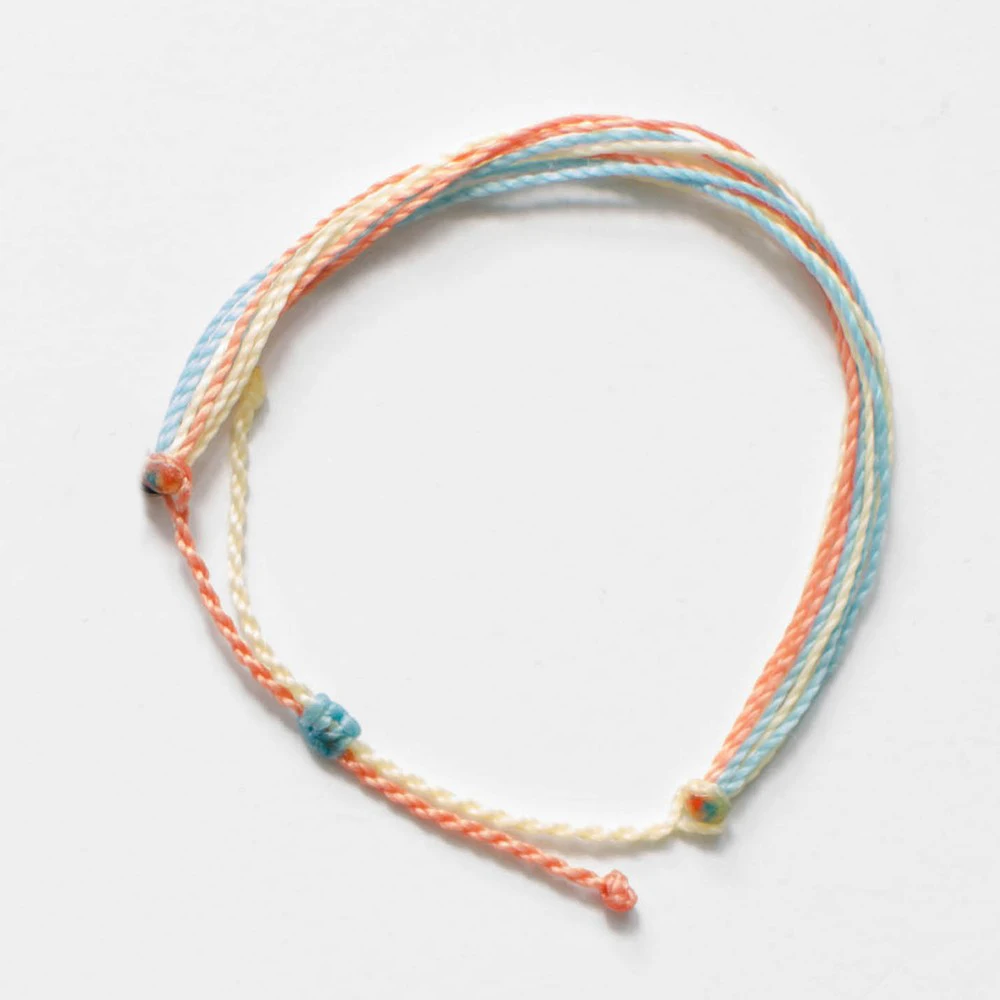 Pulseira masculina уникальный простой многоцветный Браслет с подвесками морской пляж