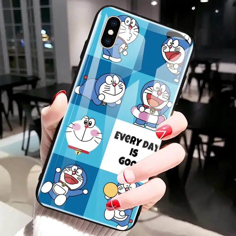 Чехол для iPhone 8 закаленное стекло силиконовый чехол телефона мягкая сторона типа