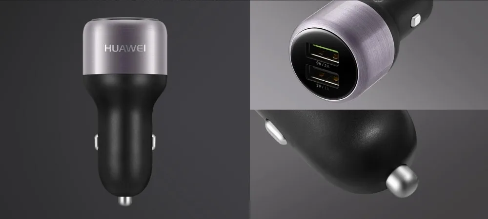Оригинальное автомобильное зарядное устройство huawei Supercharge CP31 9V 2A 18W Max Dual USB с кабелем для передачи данных 2A type C