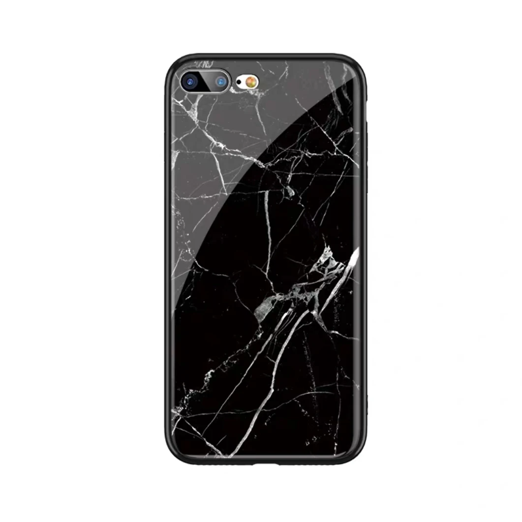 Стеклянный чехол для телефона с мраморным камнем iphone 6 7 8 6s xs max 5 se X XS XR Plus |