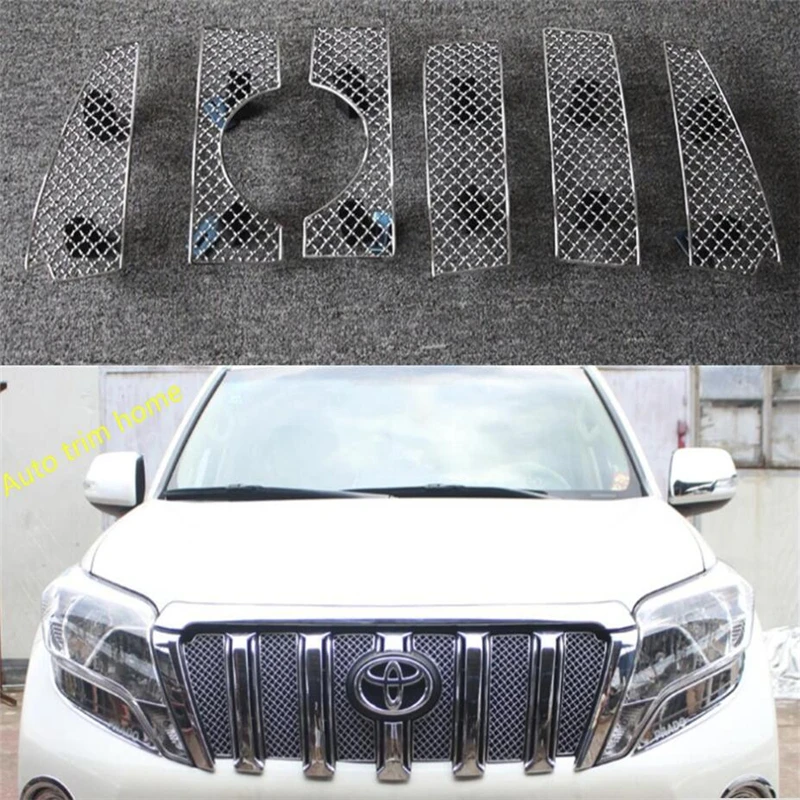 Lapetus Передняя средняя решетка гриль крышка Накладка подходит для Toyota Land Cruiser Prado