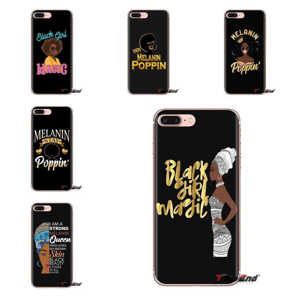 black girl Queen 2bunz Melanin Aba TPU Bag Case For Xiaomi Mi3 Samsung A10 A30 A40 A50 A60 A70 Galaxy S2 Note 2 Grand Core Prime |