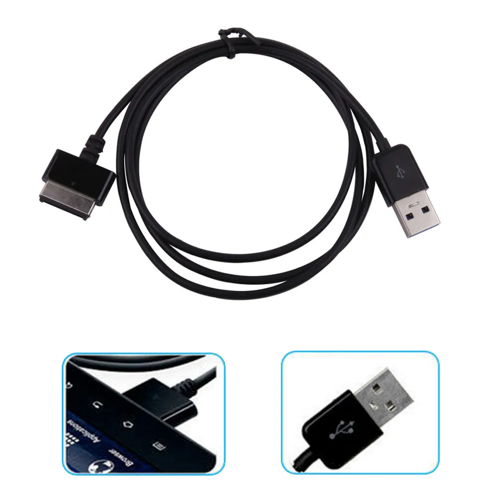 1 м/2 м 40pin USB 3 0 кабель для передачи данных Кабель зарядного устройства ASUS Eee Pad трансформатор TF101 TF101G TF201 SL101 TF300T