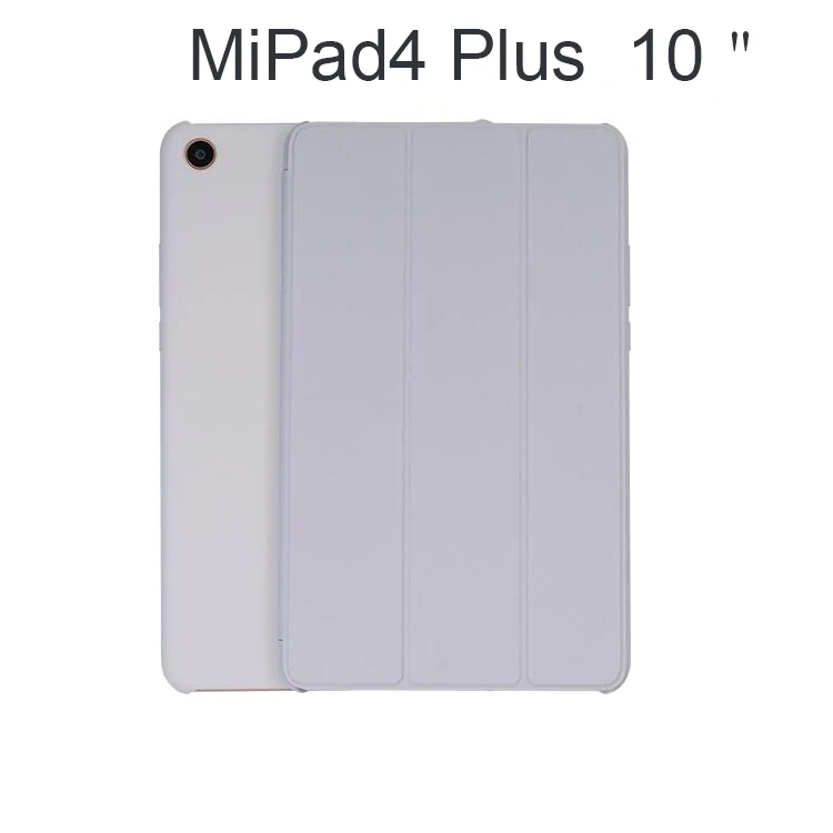Xiaomi mi Pad 4 Plus 10," 8" чехол из искусственной кожи смарт-чехол с подставкой жесткая задняя крышка для mi pad 4 Plus чехол с функцией автоматического сна/пробуждения