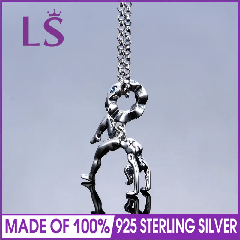 LS Fashion 925 Sterling Silver Sports Charms&ampBeads Fit Original Necklace Bracelet Pendant DIY Jewelry Making | Украшения и