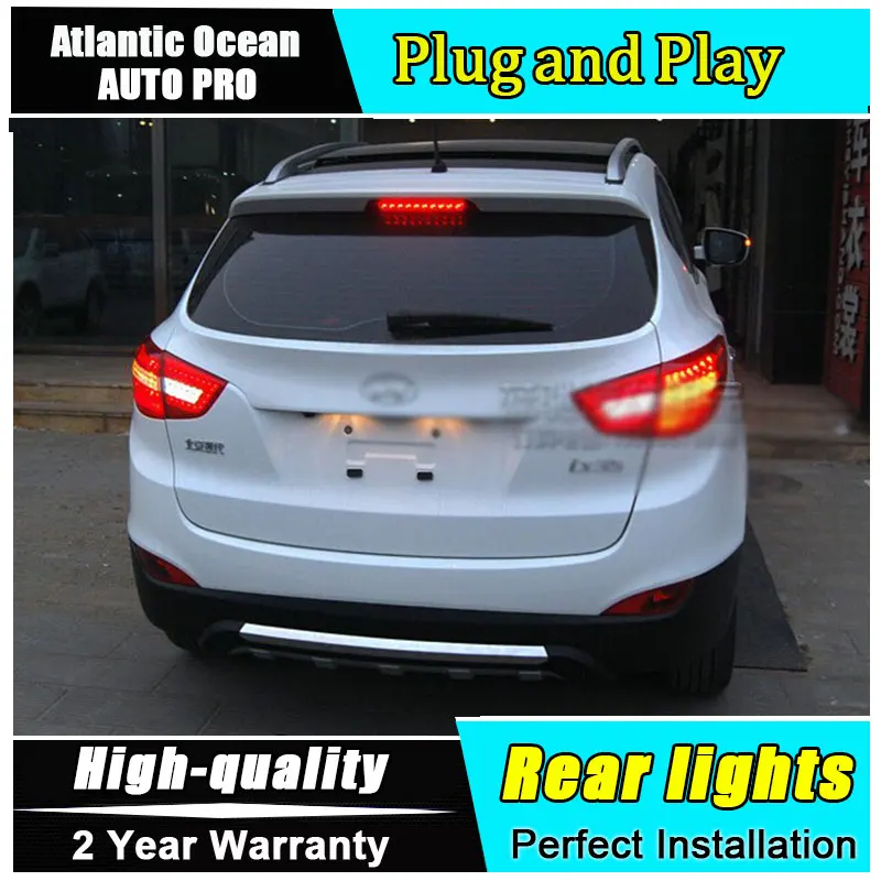 Авто. PRO 2010 2013 для hyundai IX35 задние фонари автомобильный Стайлинг ix35 противотуманные