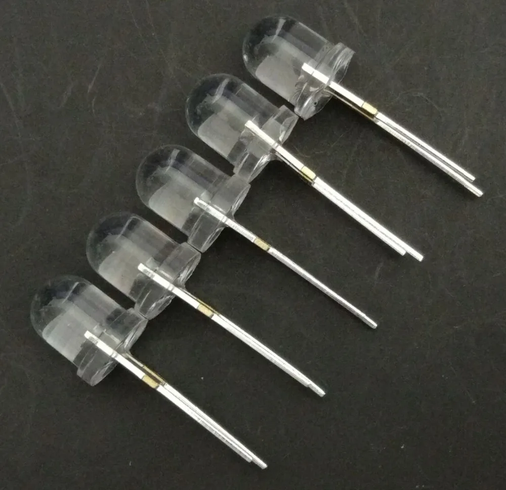 5 шт./лот 8 мм сквозное отверстие 0 Вт 30 градусов 940nm ИК LED инфракрасный светодиод