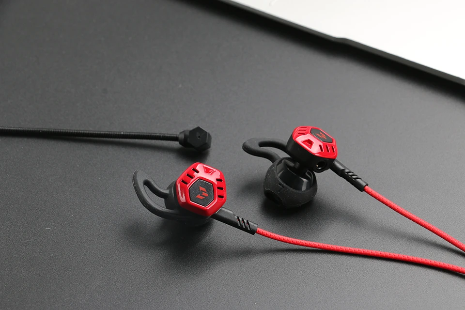 Langsdom HIFI геймерские проводные наушники-вкладыши G100X портативная стереогарнитура с защитой от пота и басов с микрофонами для музыки PS4 PC