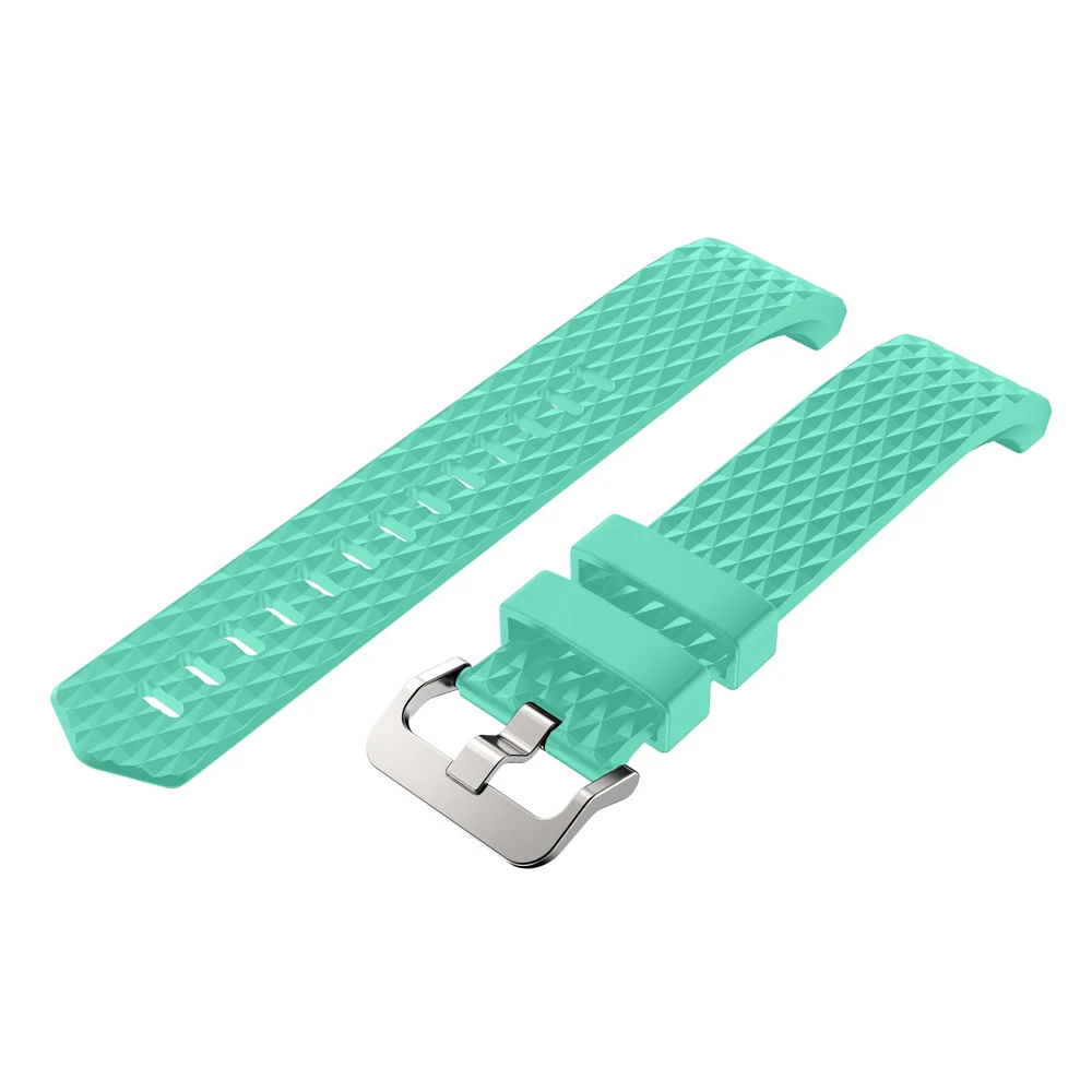 Мягкий Силиконовый Браслет Смарт-часы для браслета FitBit Charge 2 ремешок сменный браслет наручных часов ремешок для умных часов ремешок красочный