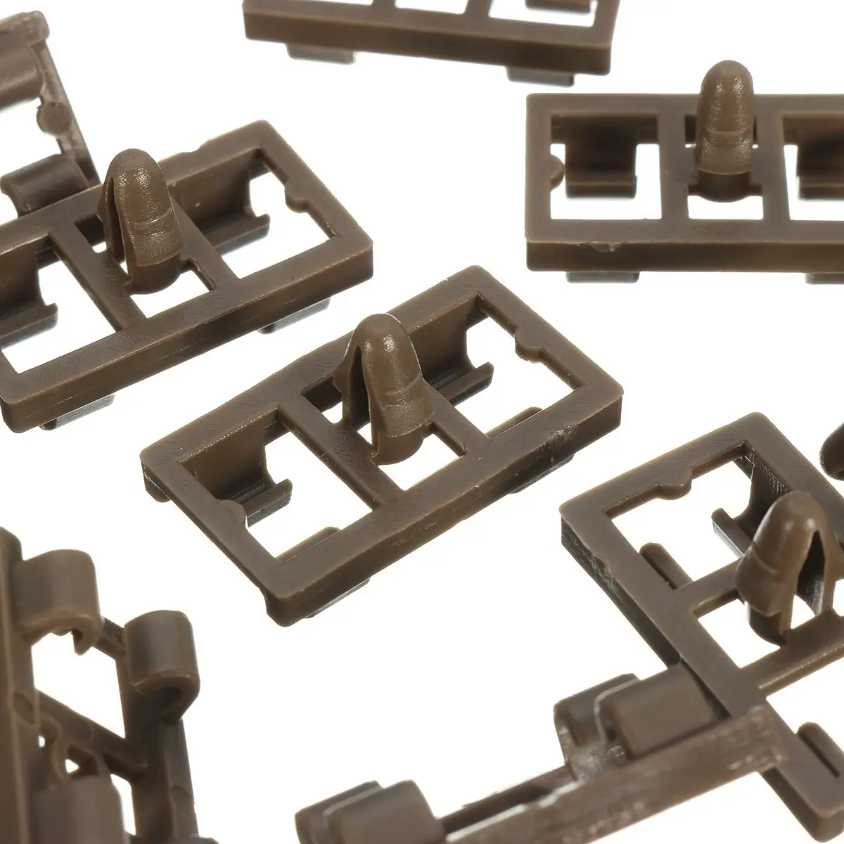 10 шт. уплотнитель нижней двери пластиковый Фиксатор Зажим передний задний для BMW