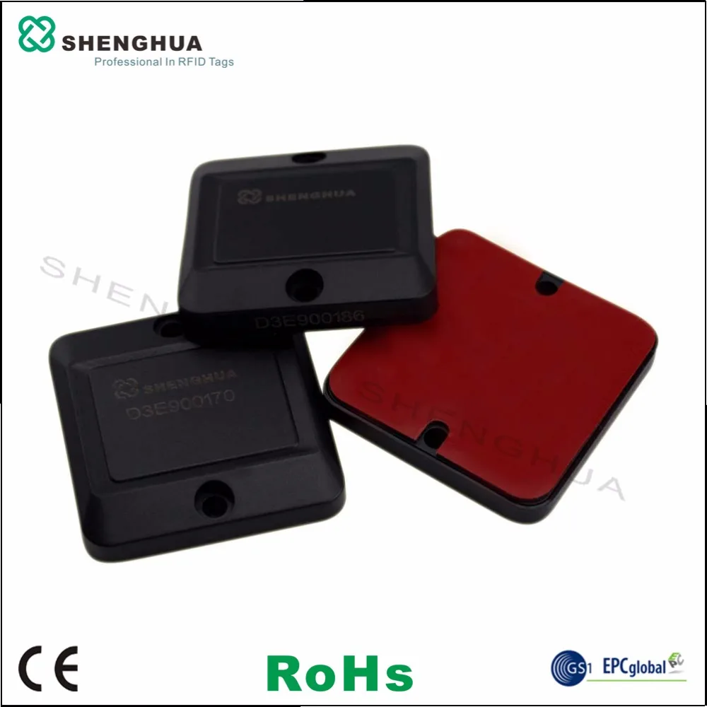 42pcs/pack ABS UHF Anti-Metal Tag Waterproof Reusable ISO 18000-6C RFID Metal Tag Able to Affix to Metal Surface