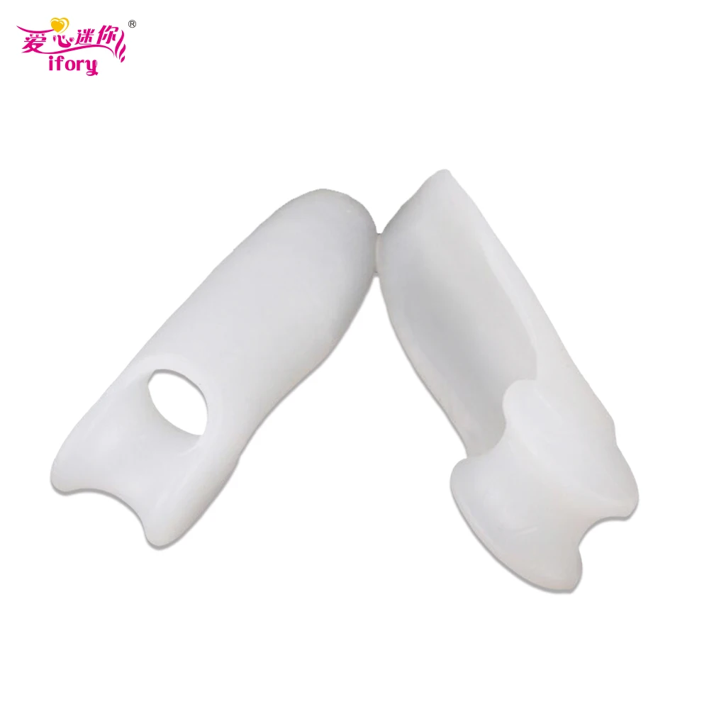 Ifory 2 шт./лот разделитель для маленьких пальцев Силиконовый корректор Hallux стопа с