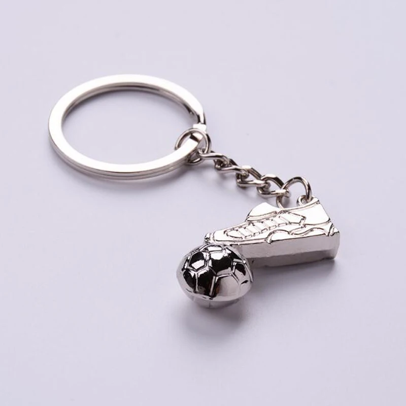 (12 шт./лот) Креативные спортивные подарки цинковый сплав 3D футбольные кроссовки