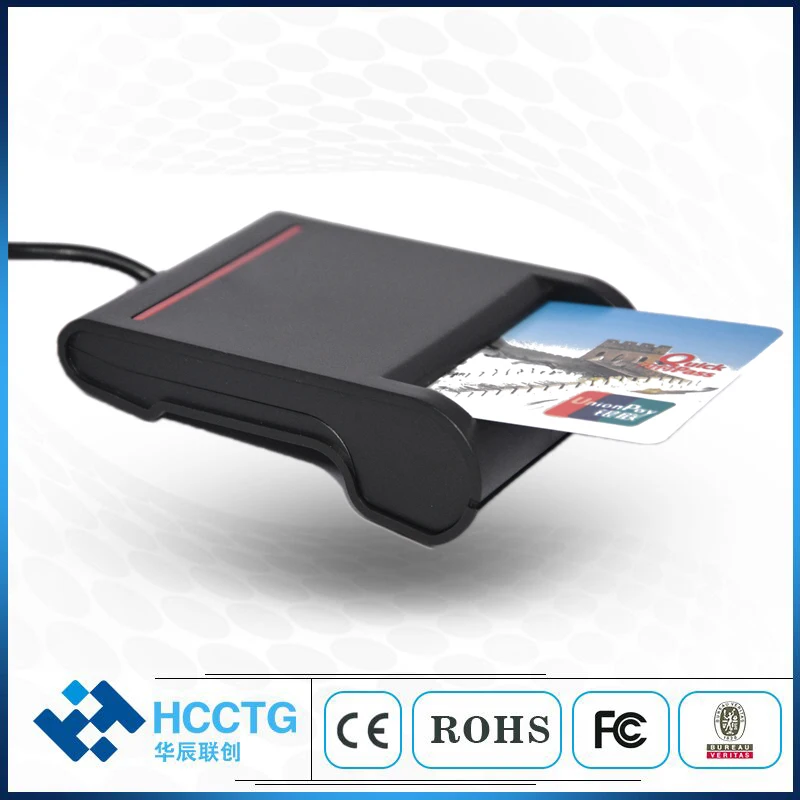 Дешевая цена лучший ATM USB 2 0 считыватель смарт карт DCR30|Картридеры| |