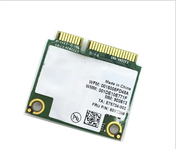 Беспроводная Wi-Fi карта ntel Centrino Advanced-N WiMAX 6250 622ANX MINI PCI-E Wlan для IBM T410 T510 X201i X220 FRU:60Y3195