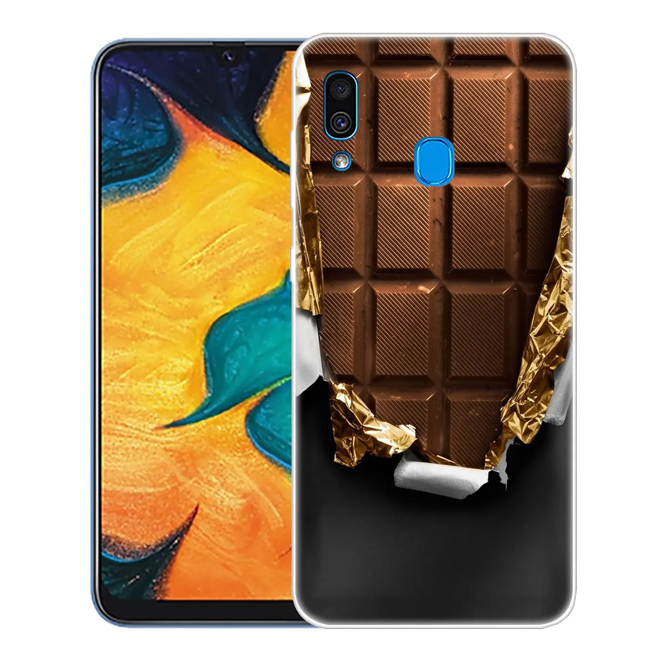 Шоколад Вилли Вонка Бар с Золотой билет чехол для телефона для samsung Galaxy A70 A60 A50 A40 A30 A20 A10 M10 M20 M30 M40 A20e