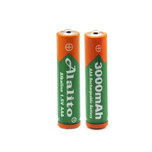 1 4 шт/партия AAA батарея 3000 mah 5 V Щелочная аккумуляторная для дистанционного