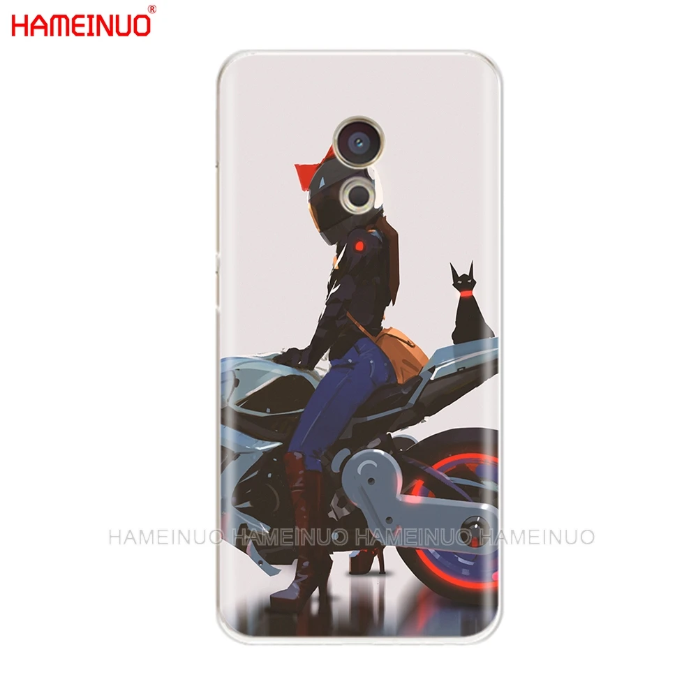 HAMEINUO аниме девочка 02 крышка чехол для телефона для Meizu M6 M5 M5S M2 M3 M3S MX4 MX5 MX6 PRO 6 5 U10 U20 note plus