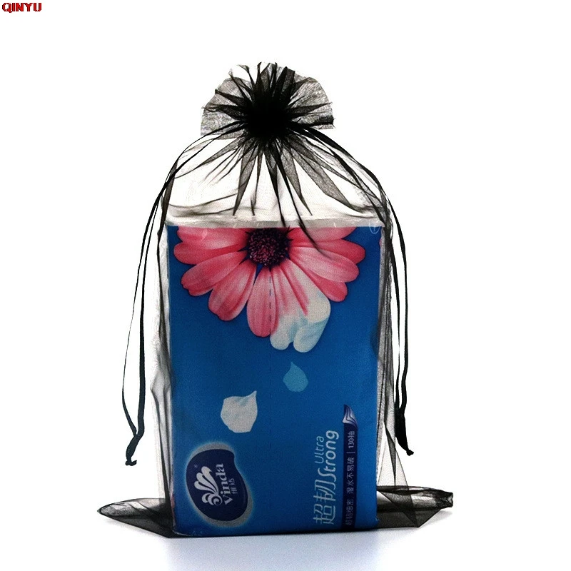 50PCS Jewelry Gift Organza Bags Wedding Candy Pouches Party Decoration Crafts Pack Supplies Sheer Gauze Sachet 5Z | Дом и сад