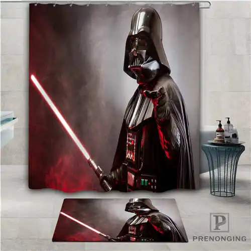 Shower Curtain На заказ Звездные войны(1) водонепроницаемый занавеска для душа коврик для дома ванной комнаты полиэстер ткань разные размеры#-01-12-317 - Цвет: Shower Curtain