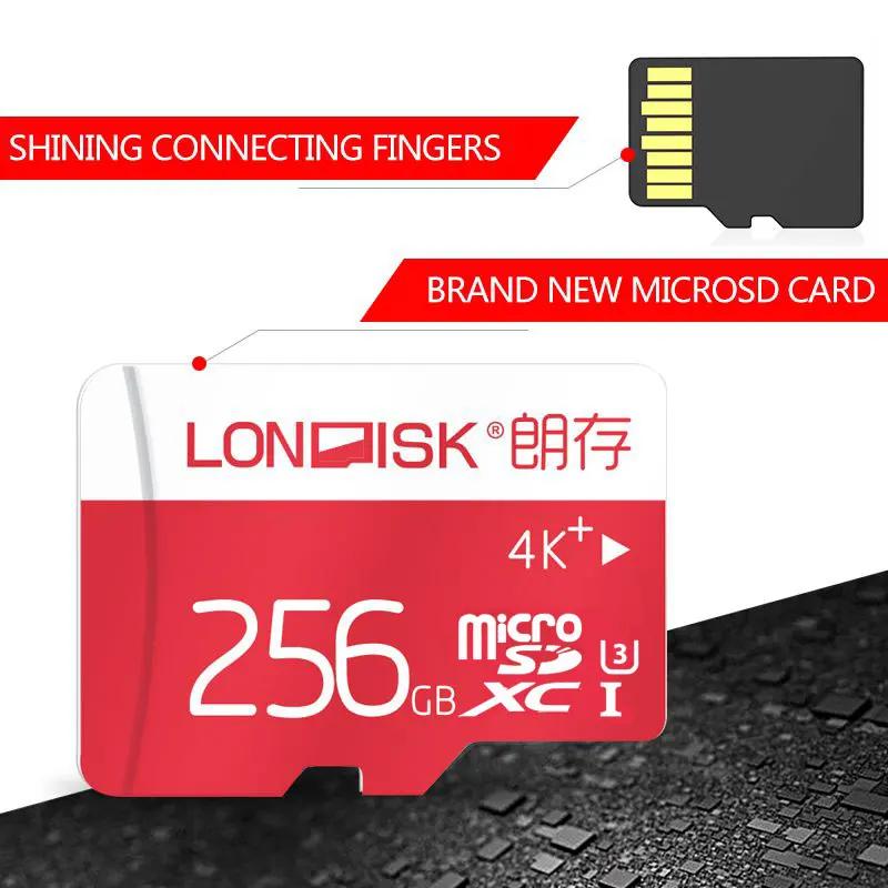 Londisk Карта Micro Sd 200 ГБ UHS-3 Class10 Карты Памяти Флэш-Памяти Microsd TF для Камеры |