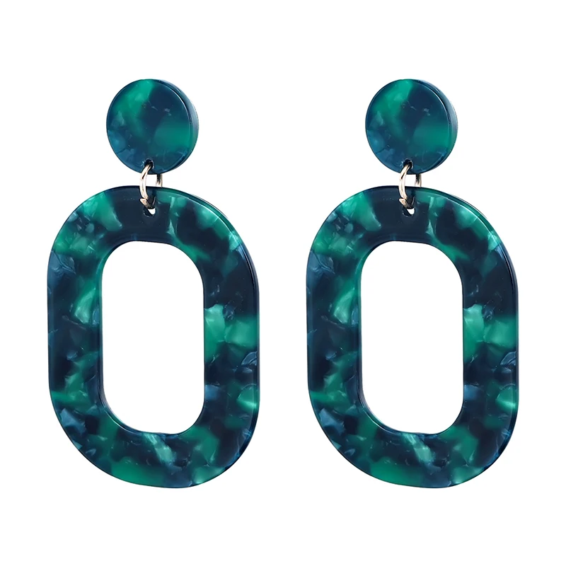 Trendy Brincos green Earrings For Female Drop Elegant Eardrop Jewelry Accessories oorbellen pendientes d'oreille | Украшения и
