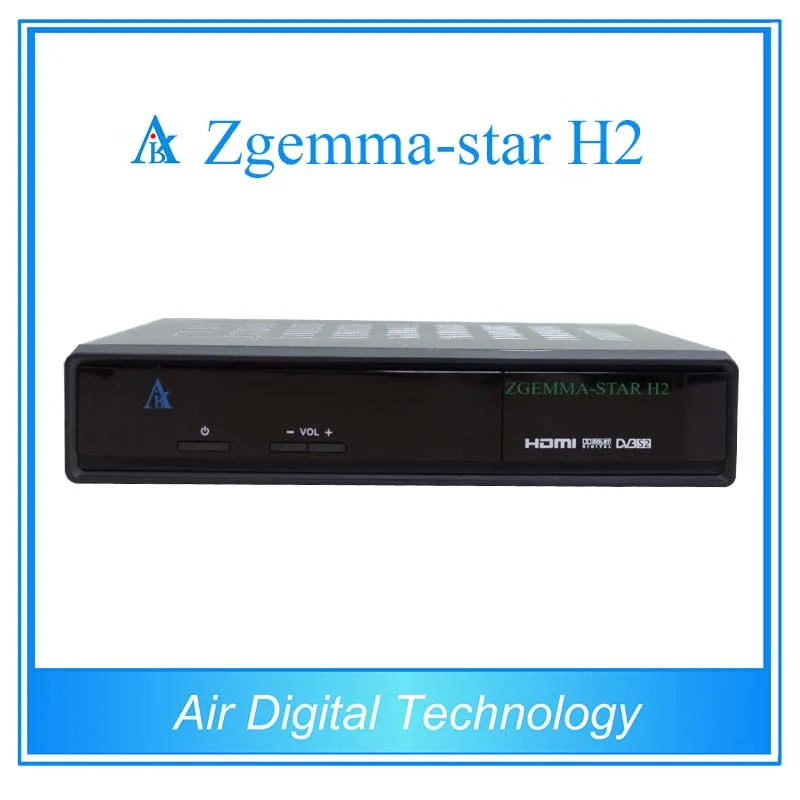 20 шт./лот Zgemma star H2 Linux Enimga2 Декодер каналов кабельного телевидения комбо тюнер с
