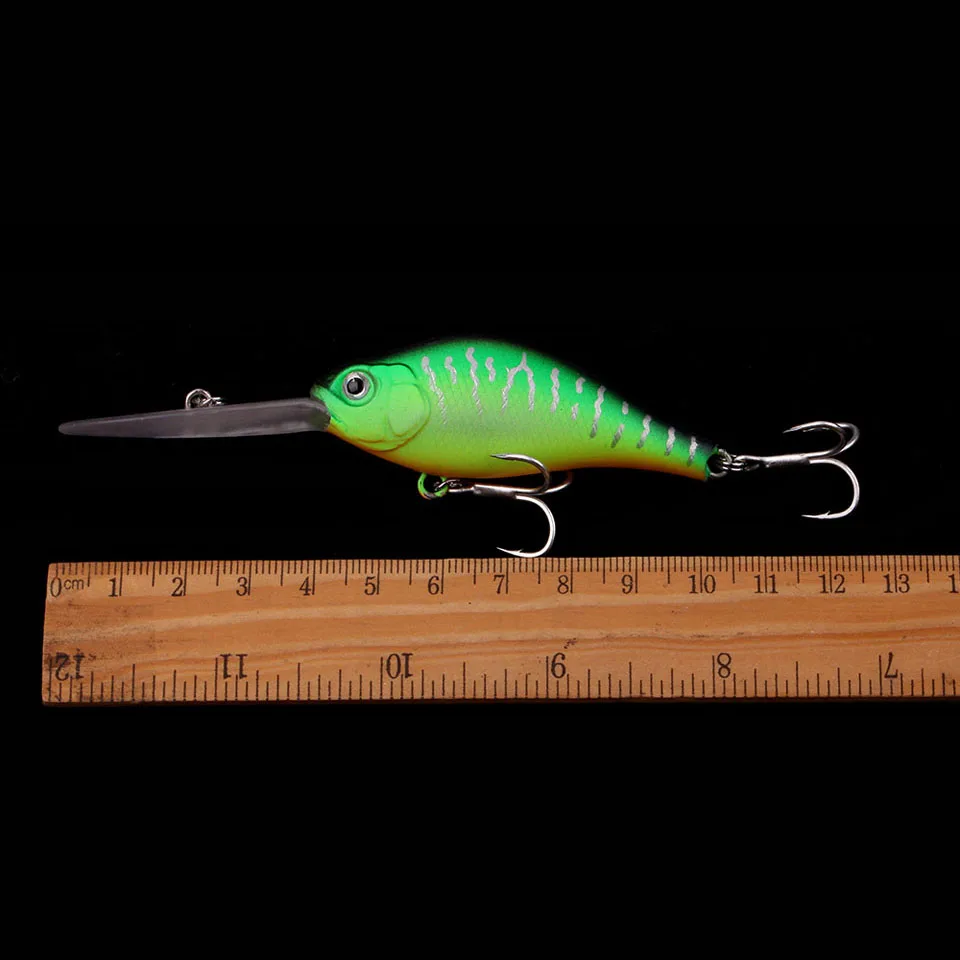 WALK FISH Deep dive Floating Fishing Lure 10.5cm 14.8g Pesca Hooks Fish Wobbler Tackle Crankbait Artificial Japan Hard Bait | Спорт и