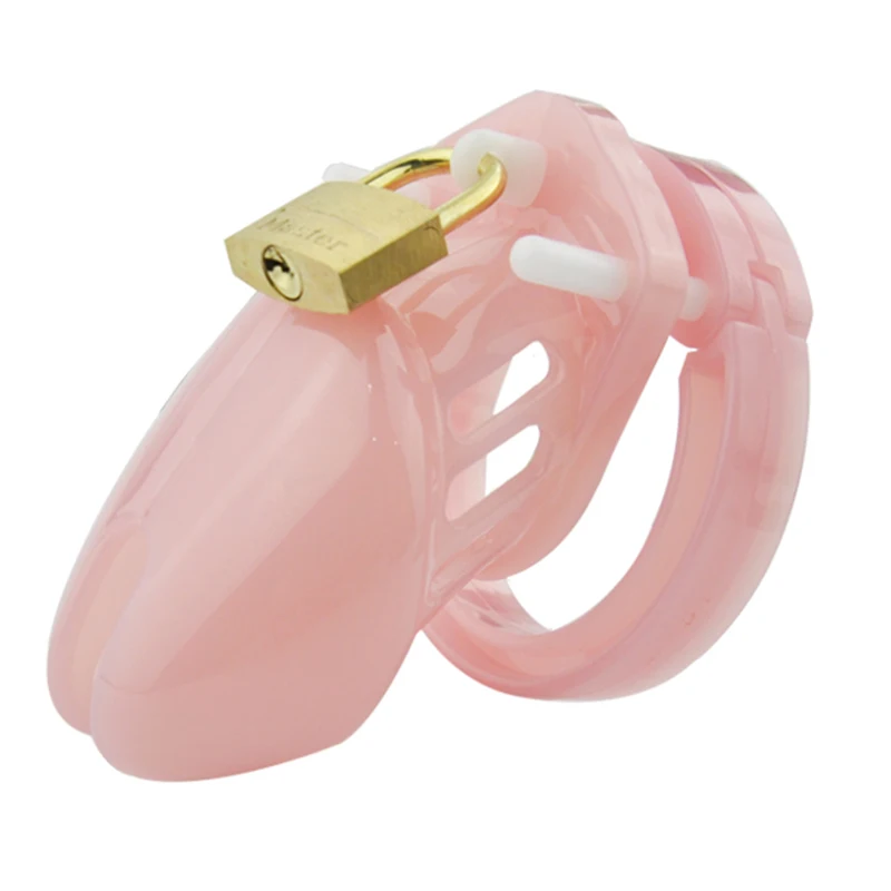 RainJack CB6000S Smaller Plastic Male Chastity Device For Men Transparent Dick Belt Penis Lock Sleeve Cock Cage Sex Toy | Красота и